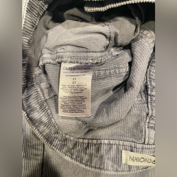 Outerknown Smith Cord Pant. 27, Washed Marine - Picture 9 of 10